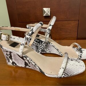 Louise et Cie Snakeskin Wedge